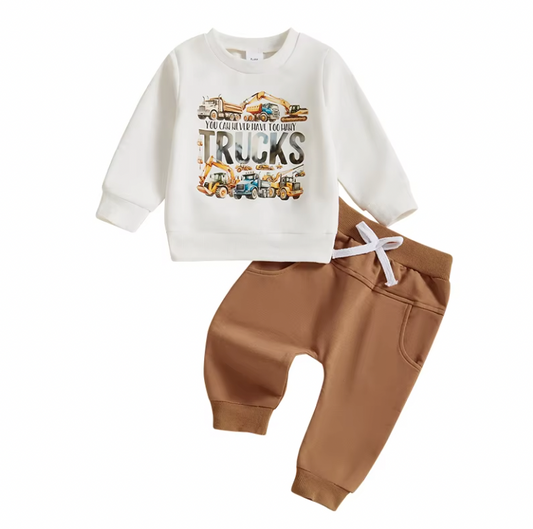 Never Have Too Many Trucks Lounge Set