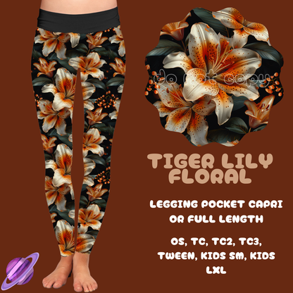 TIGER LILY FLORAL-FLORAL BOTTOMS PREORDER CLOSING 7/15