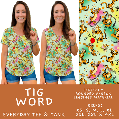 Batch #608 - Magic in Words - Closes 11/4 - ETA early Jan - Tig Word Everyday Tank & Tee