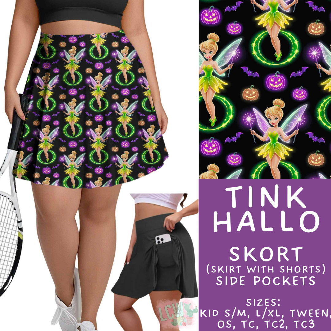 Batch #569 - Princess Halloween - Closes 8/14 - ETA early/mid Oct - Tink Hallo Skort