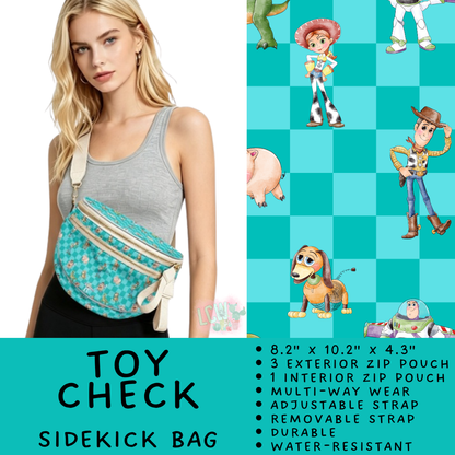 Batch #604 - Sidekick Bag 3 - Closes 10/26 - ETA mid/late Dec - Toy Check Sidekick Bag