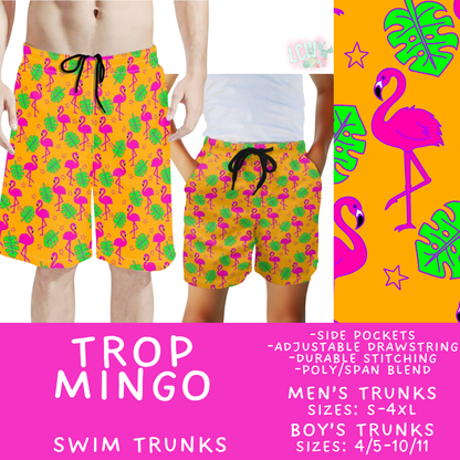 Batch #543 - Pool Party 2 - Closes 6/15 - ETA early/mid August - Trop Mingo Boys' & Men's Swim Trunks