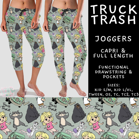 Batch #544 - Cool Characters 16 - Closes 6/17 - ETA mid August - Truck Trash Full and Capri Length Joggers