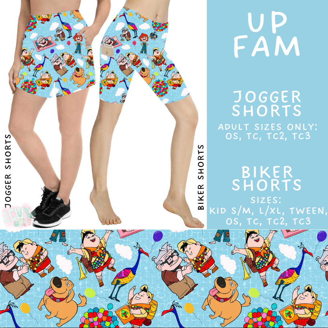 Batch #541 - Magical Faves 21 - Closes 6/10 - ETA mid August - Up Fam Biker & Jogger Shorts