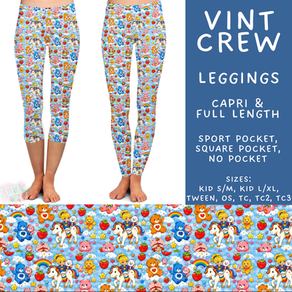 Batch #561 - June Request Run - Closes 7/27 - ETA late Sept - Vint Crew Full and Capri Length Leggings