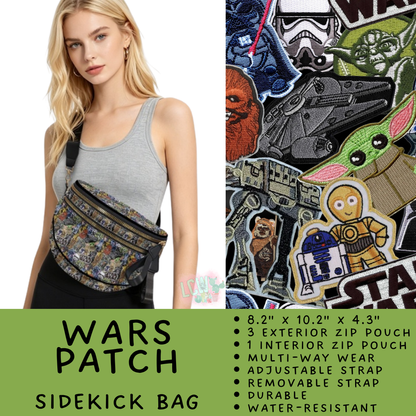 Batch #604 - Sidekick Bag 3 - Closes 10/26 - ETA mid/late Dec - Wars Patch Sidekick Bag