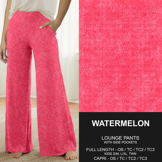 B280 - Preorder Watermelon Lounge Pants (Closes 3/22. ETA: late May)