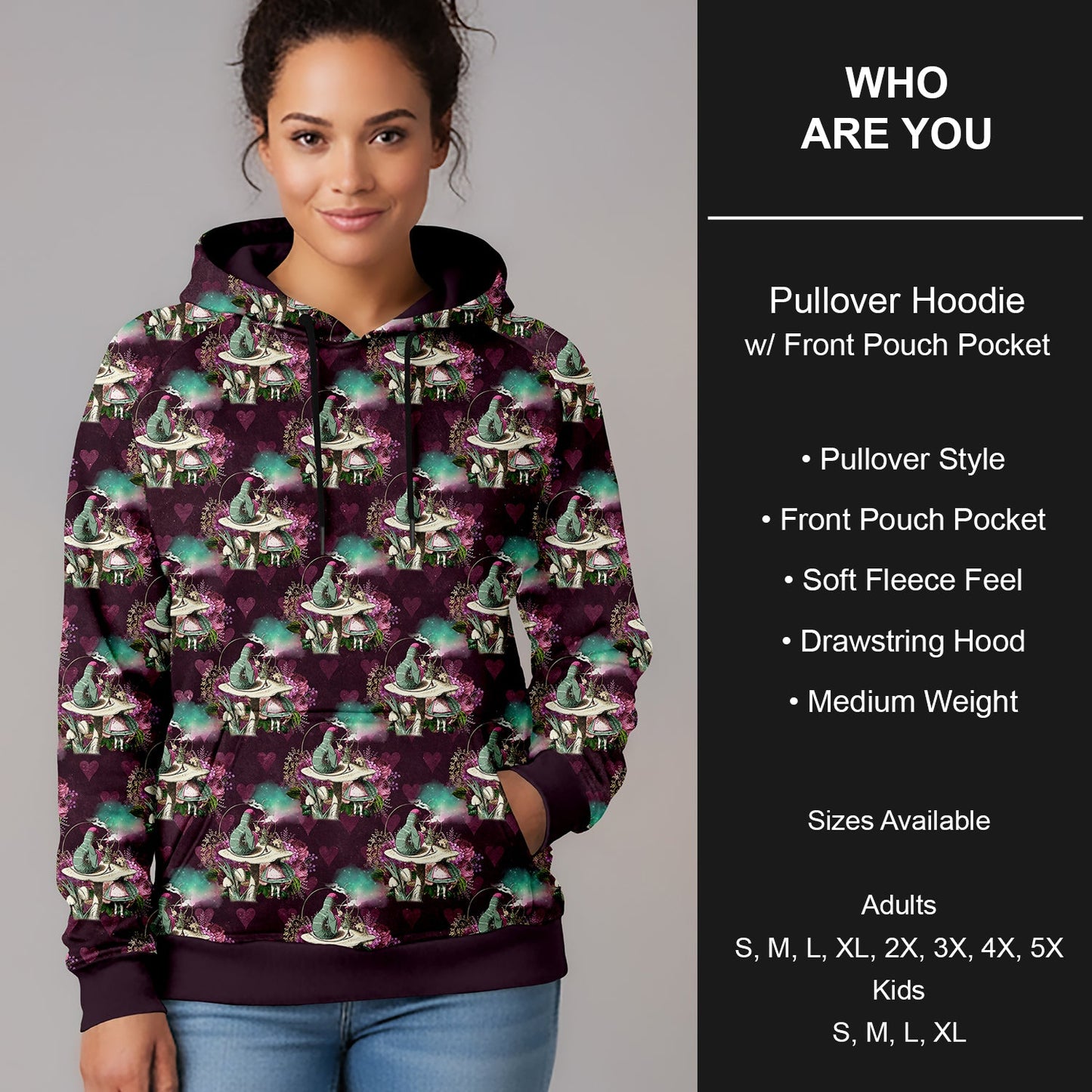 B266 - Preorder Who Are You Pullover Hoodie (Closes 12/17. ETA late Feb.)