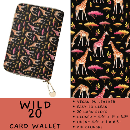 Batch #469 - Wild Side - Closes 12/29 - ETA late Feb - Wild 20 Card Wallet