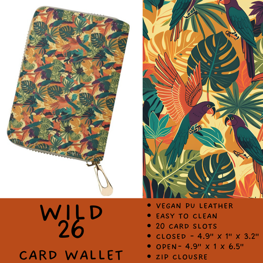 Batch #469 - Wild Side - Closes 12/29 - ETA late Feb - Wild 26 Card Wallet