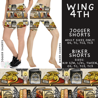 Batch #550 - Fun Run 24 - Closes 7/1 - ETA early Sept - Wing 4th Biker & Jogger Shorts