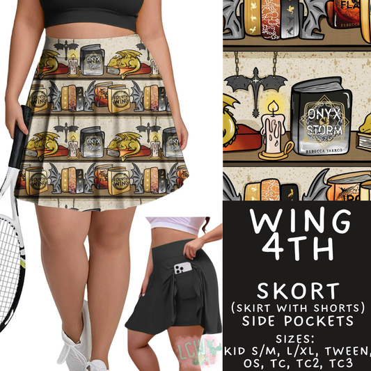 Batch #550 - Fun Run 24 - Closes 7/1 - ETA early Sept - Wing 4th Skort