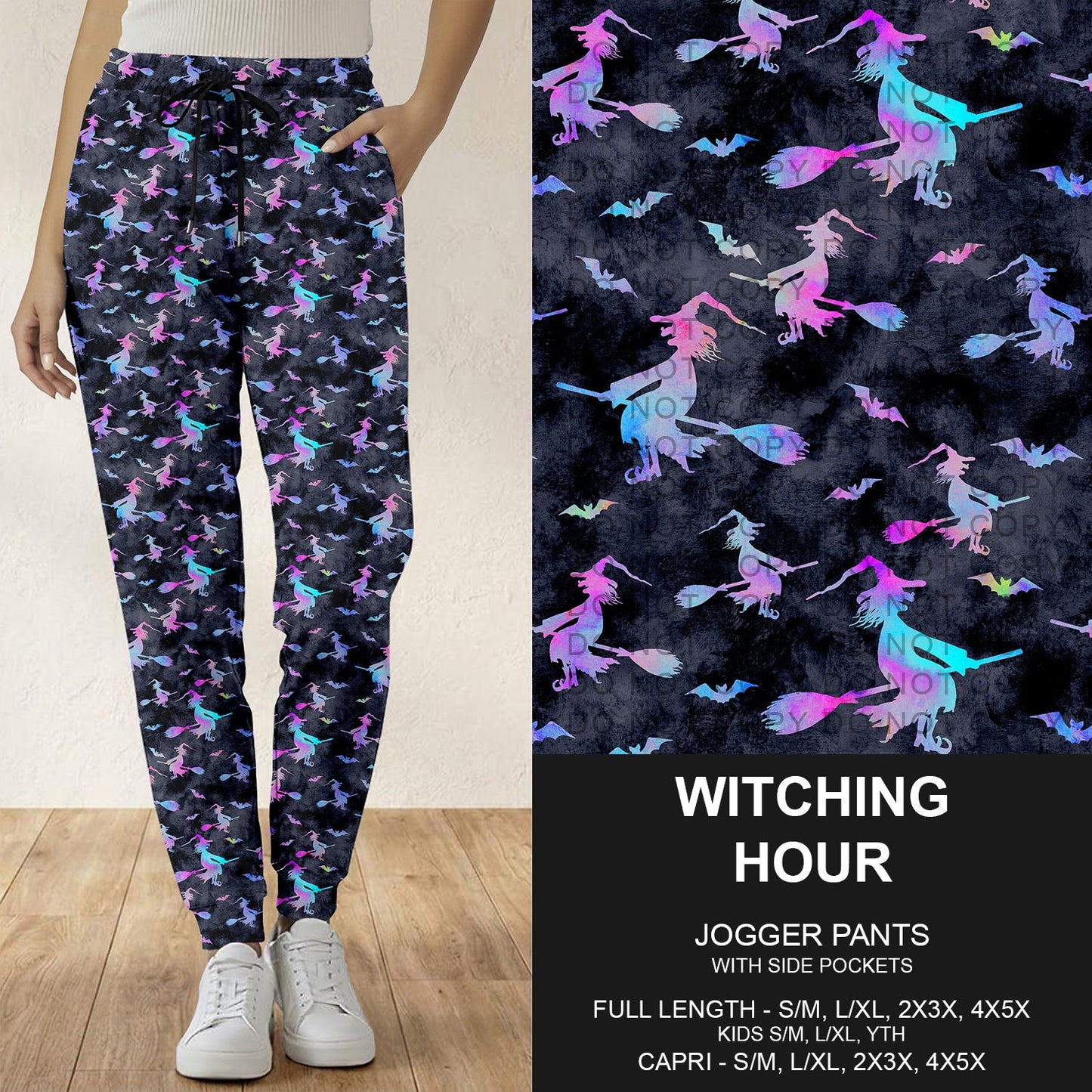 B297 - Preorder Witching Hour Joggers (Closes 6/28. ETA: early Sept.)