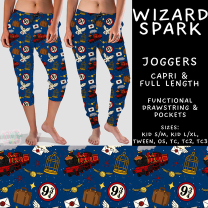 Batch #544 - Cool Characters 16 - Closes 6/17 - ETA mid August - Wizard Spark Full and Capri Length Joggers