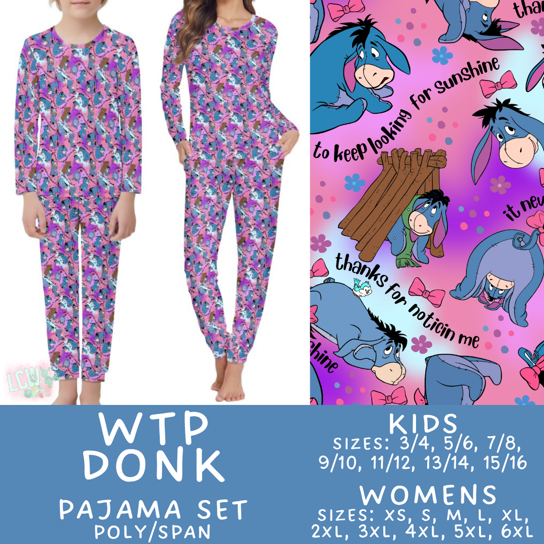 Batch #590 - Magical Family Pajamas - Closes 9/18 - ETA mid Nov - WTP Donk Women's & Kid's Pajama Set