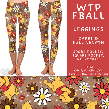 Batch #594 - Magical Faves 25 - Closes 10/5 - ETA early Dec - WTP FBall Full and Capri Length Leggings