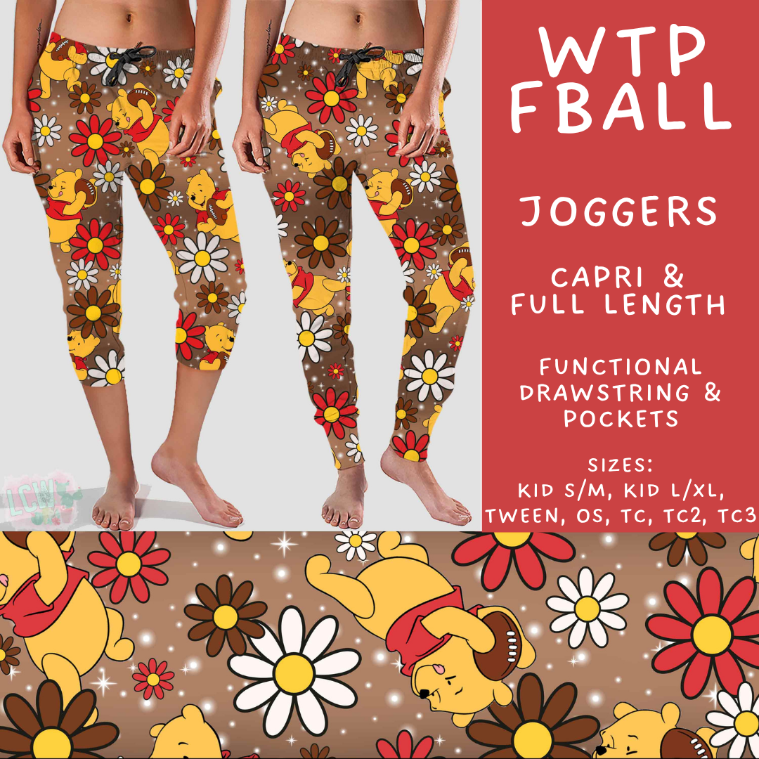 Batch #594 - Magical Faves 25 - Closes 10/5 - ETA early Dec - WTP FBall Full and Capri Length Joggers