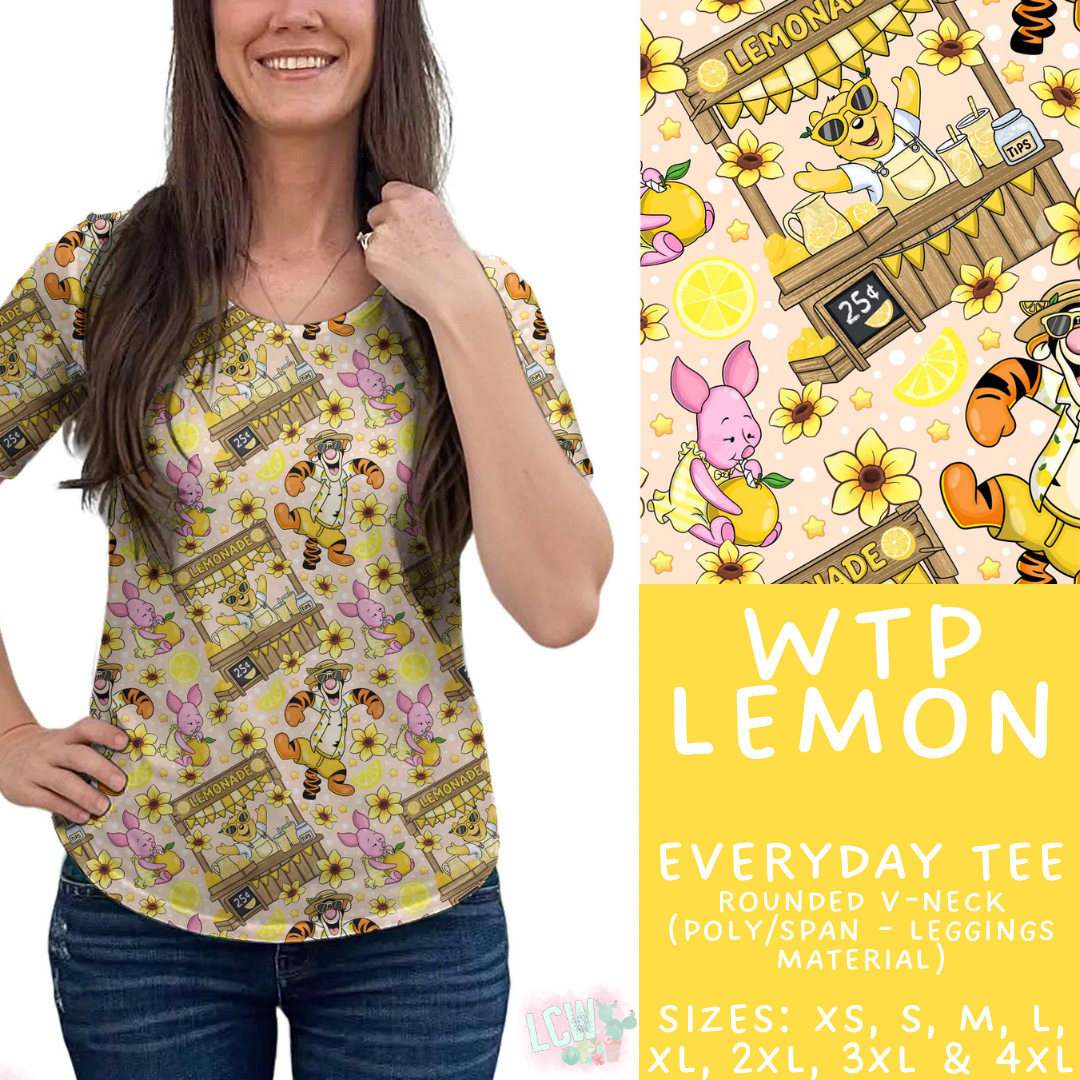 Batch #552 - Magical Faves 22 - Closes 7/6 - ETA early Sept - WTP Lemon Everyday Tank & Tee