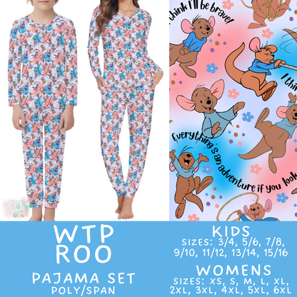 Batch #590 - Magical Family Pajamas - Closes 9/18 - ETA mid Nov - WTP Roo Women's & Kid's Pajama Set