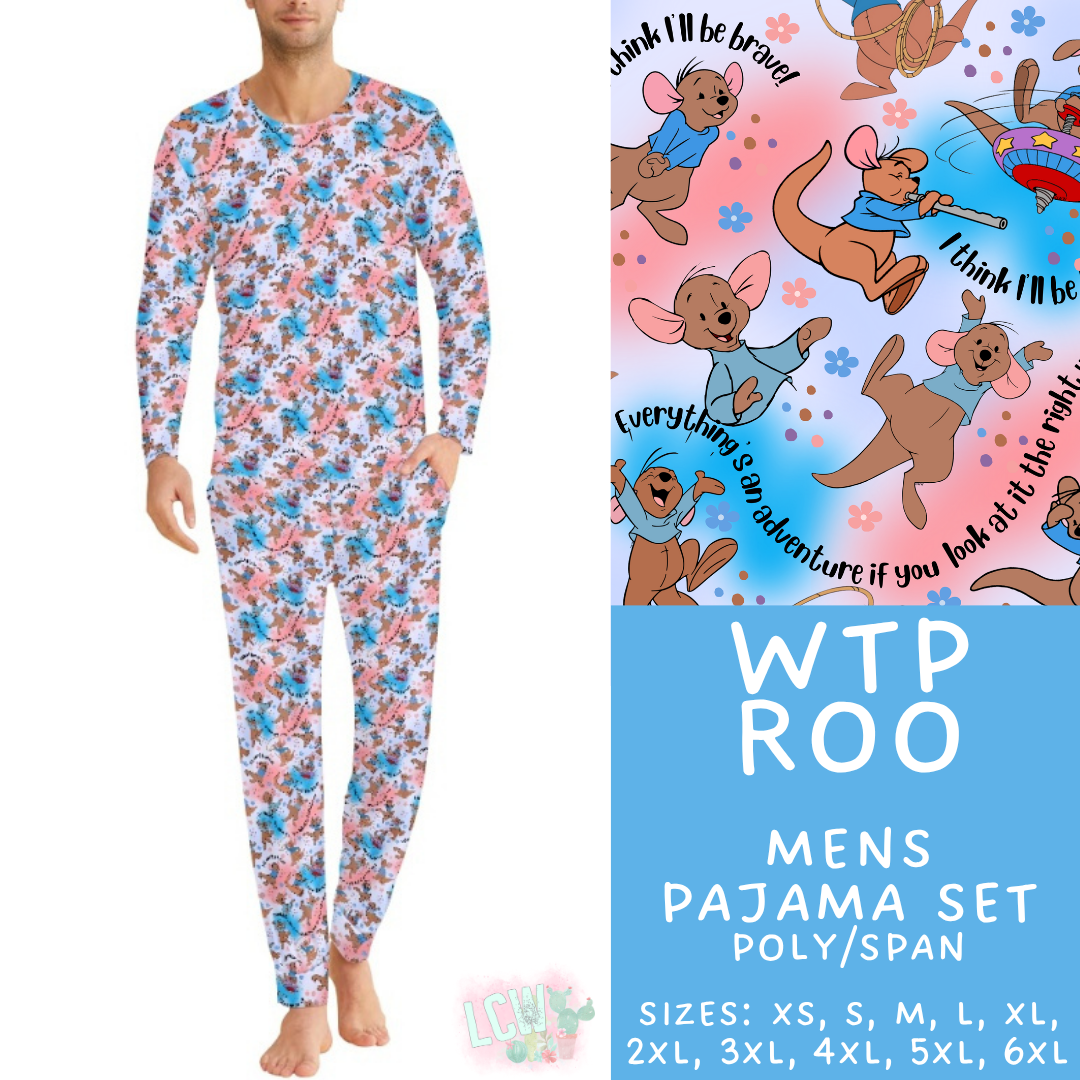 Batch #590 - Magical Family Pajamas - Closes 9/18 - ETA mid Nov - WTP Roo Men's Pajama Set