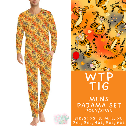 Batch #590 - Magical Family Pajamas - Closes 9/18 - ETA mid Nov - WTP Tig Men's Pajama Set