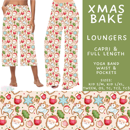 Batch #565 - Christmas in July 2 - Closes 8/5 - ETA early October - Xmas Bake Capri and Full Length Loungers