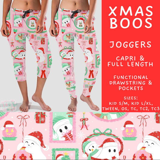 Batch #565 - Christmas in July 2 - Closes 8/5 - ETA early October - Xmas Boos Full and Capri Length Joggers
