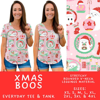 Batch #565 - Christmas in July 2 - Closes 8/5 - ETA early October - Xmas Boos Everyday Tank & Tee