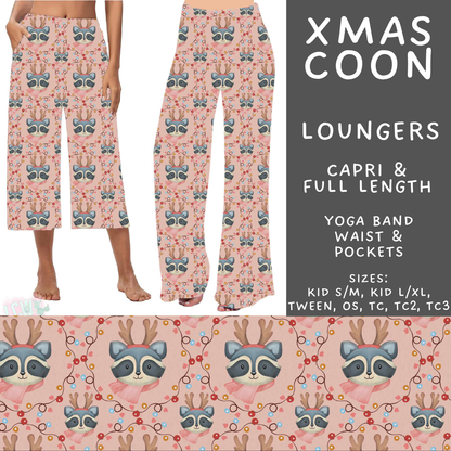 Batch #565 - Christmas in July 2 - Closes 8/5 - ETA early October - Xmas Coon Capri and Full Length Loungers