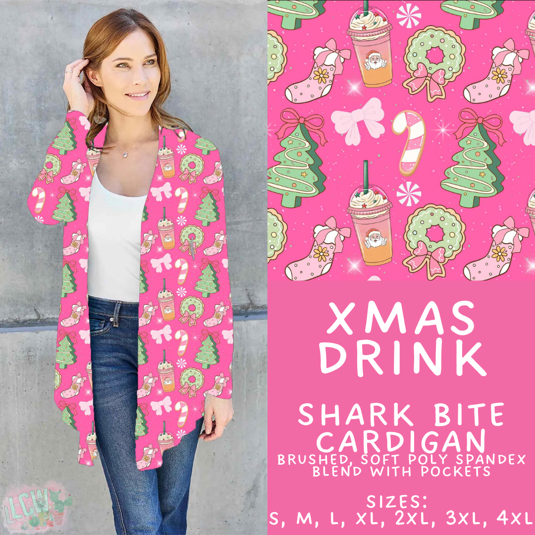 Batch #600 - Jingle all the Way 2 - Closes 10/19 - ETA early/mid Dec - Xmas Drink Cardigan