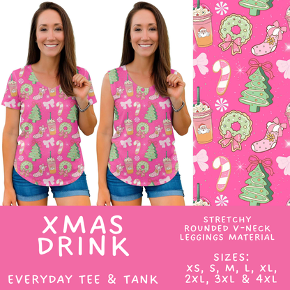 Batch #600 - Jingle all the Way 2 - Closes 10/19 - ETA early/mid Dec - Xmas Drink Everyday Tank & Tee