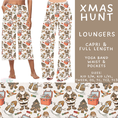 Batch #565 - Christmas in July 2 - Closes 8/5 - ETA early October - Xmas Hunt Capri and Full Length Loungers