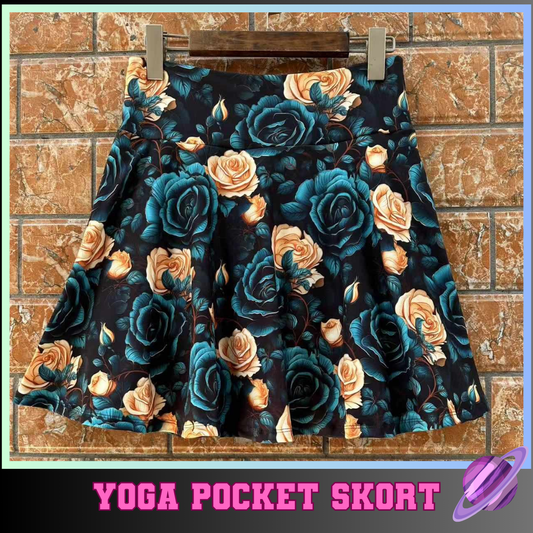 TEAL ROSE-SKORT 4 PREORDER CLOSING 2/13