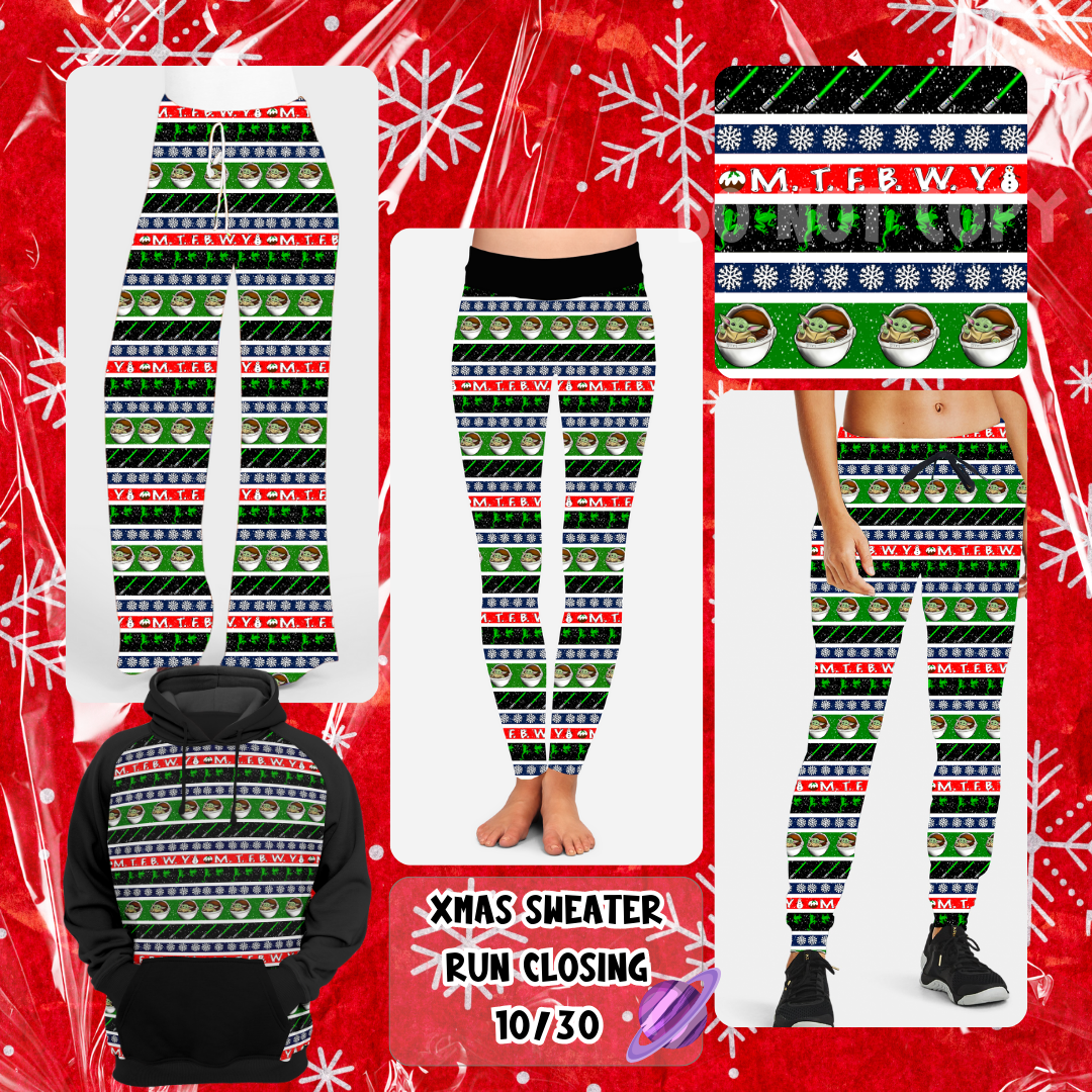BABY G-BOTTOMS-XMAS SWEATER PREORDER-9/27