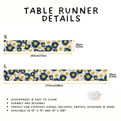 Batch #588 - Table Runners - Closes 9/21 - ETA early/mid Nov - Fall Truck Table Runner
