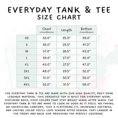 Batch #550 - Fun Run 24 - Closes 7/1 - ETA early Sept - Spook Frames Everyday Tank & Tee