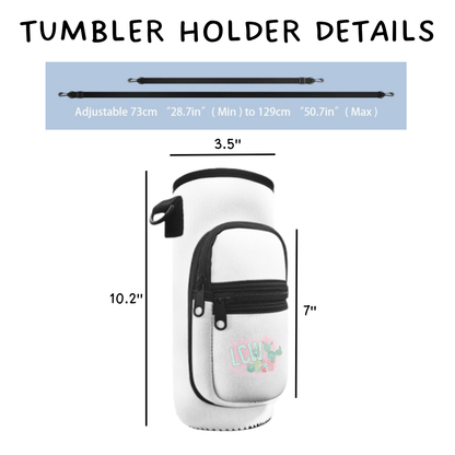 Batch #551 - Tumbler Holder 2 - Closes 7/3 - ETA early Sept - Mystic Floral Tumbler Holder
