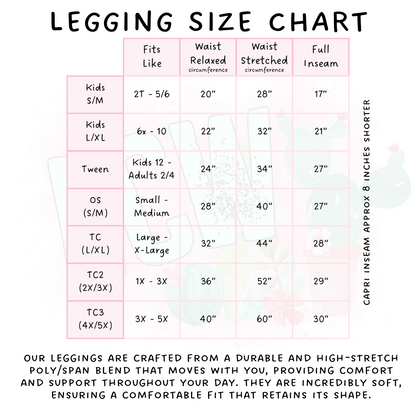 Batch #569 - Princess Halloween - Closes 8/14 - ETA early/mid Oct - Cindy Hallo Full and Capri Length Leggings
