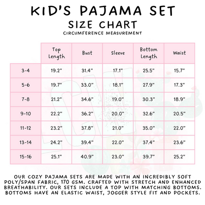 Batch #580 - Fall Family Pajamas 2 - Closes 9/4 - ETA early Nov - Fall Bows Women's & Kid's Pajama Set