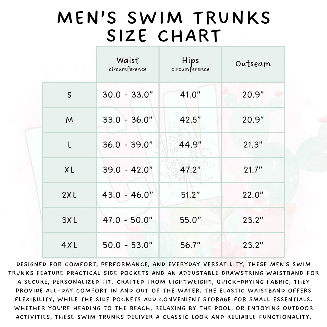 Batch #543 - Pool Party 2 - Closes 6/15 - ETA early/mid August - Neon Beach Boys' & Men's Swim Trunks