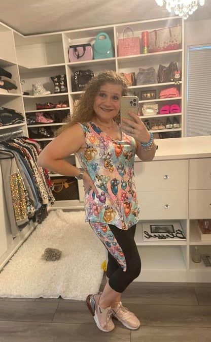 SPOTTED GIRAFFE-PRETTY RUN TUNIC/TANK PREORDER CLOSING 1/30