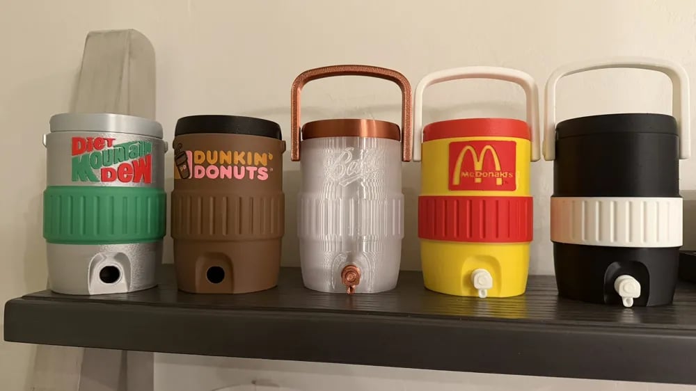 SPORTS THEMED-3D PRINTED CUSTOM 12 OUNCE CAN HOLDERS