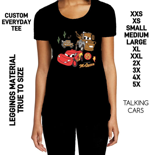 302BT - Talking Cars Everyday Tee - Preorder Due 10/25 ETA: Late Dec