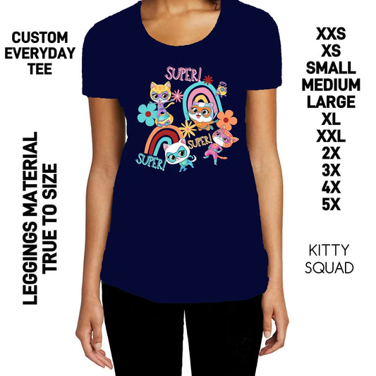 302BT - Kitty Squad Everyday Tee - Preorder Due 10/25 ETA: Late Dec