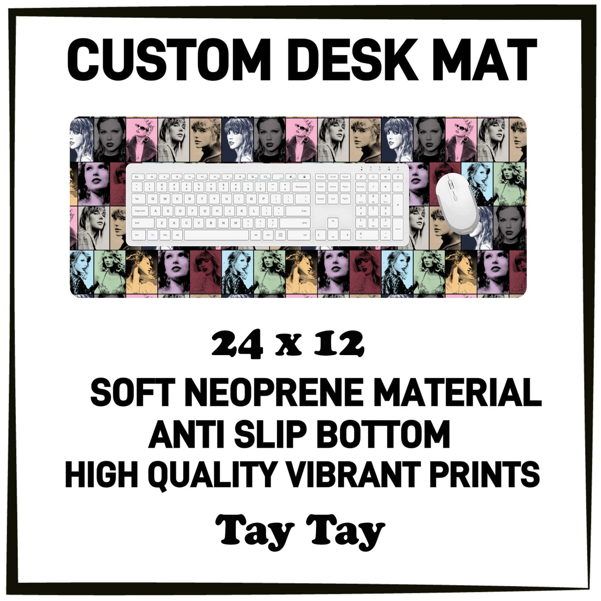 5DSK - Tay Tay Desk Mat - Preorder Due 10/21 ETA: Mid-Dec