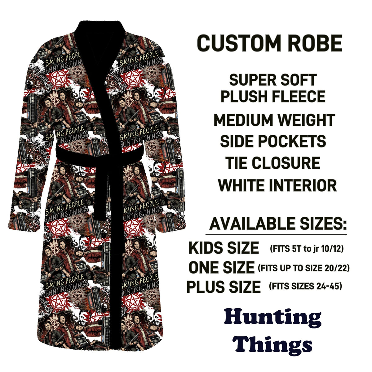 CU4R - Hunting Things Robe - Preorder Due 10/14 ETA: Mid-Dec