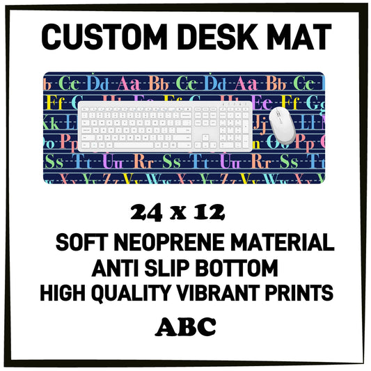 5DSK - ABC Desk Mat - Preorder Due 10/21 ETA: Mid-Dec