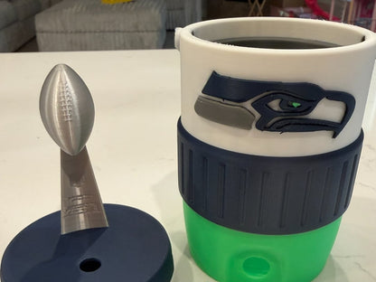 SPORTS THEMED-3D PRINTED CUSTOM 12 OUNCE CAN HOLDERS