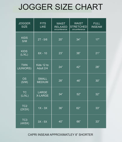 B265 - Preorder Teddy Bear Petals Joggers (Closes 12/14. ETA mid Feb..)