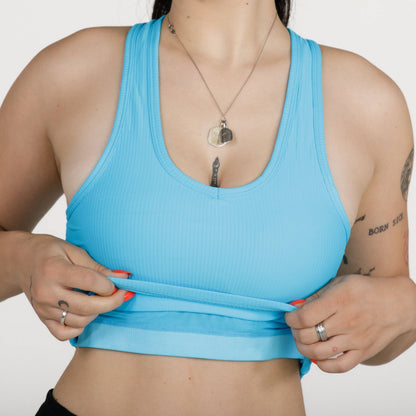Lyra Pocket Bralette by JadyK: Black / 1X/2X